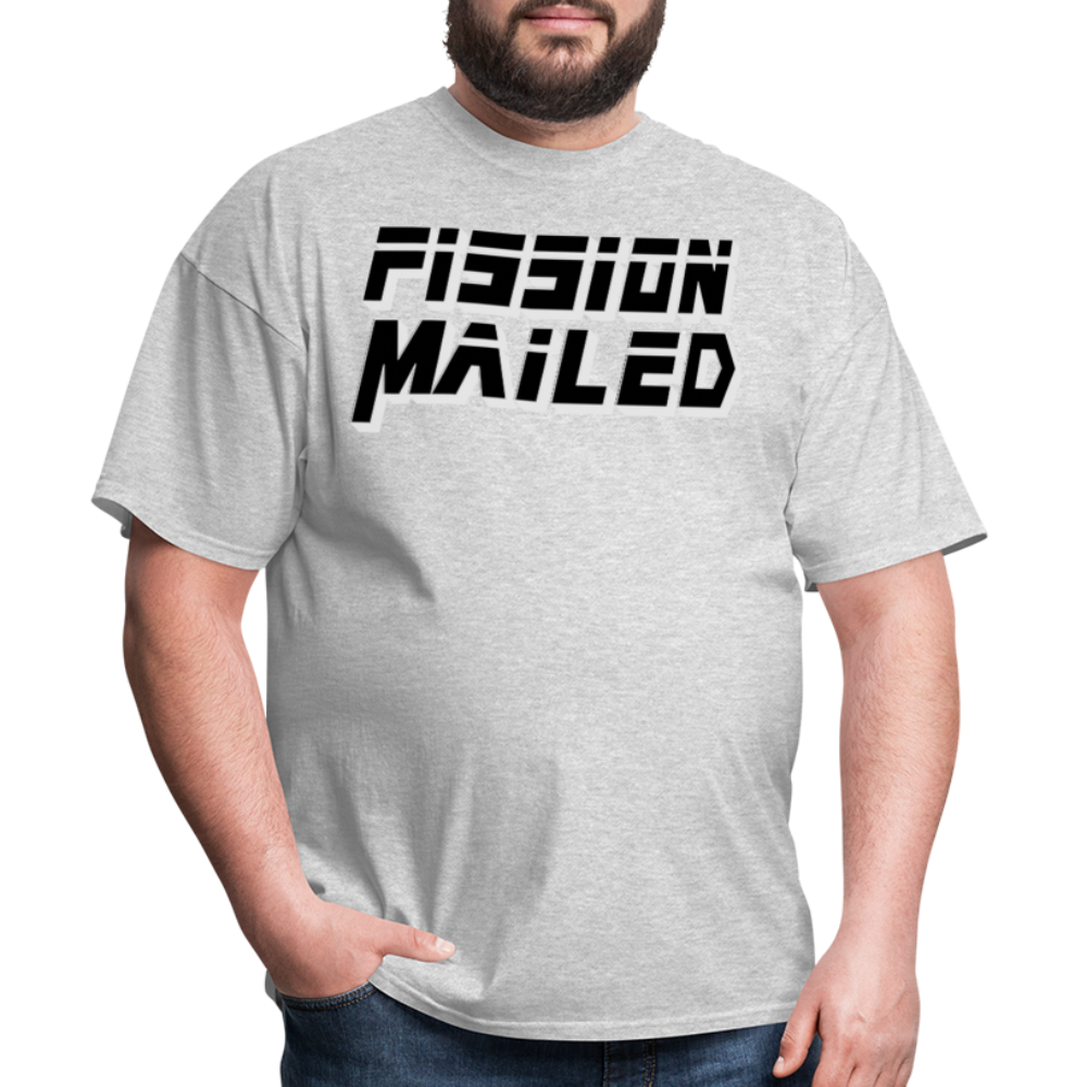 Fission Mailed Black & Gray Shadow Funny Videogame Quote & Meme Unisex Classic T-Shirt - heather gray