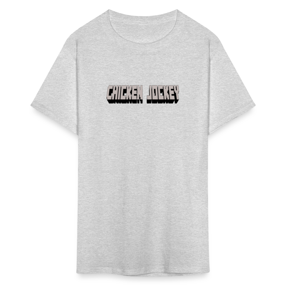 Chicken Jockey Gray Unisex Classic T-Shirt - heather gray