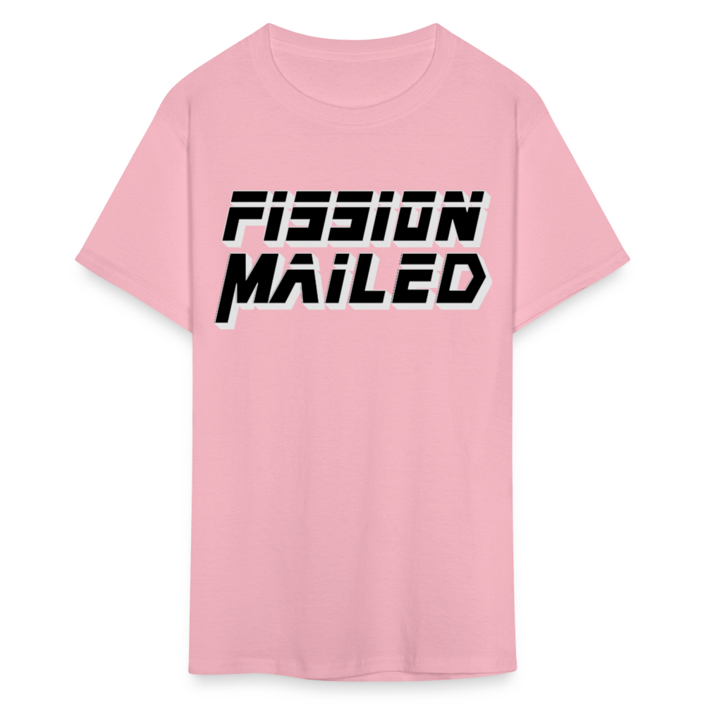 Fission Mailed Black & Gray Shadow Funny Videogame Quote & Meme Unisex Classic T-Shirt - pink