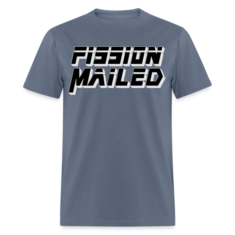 Fission Mailed Black & Gray Shadow Funny Videogame Quote & Meme Unisex Classic T-Shirt - denim