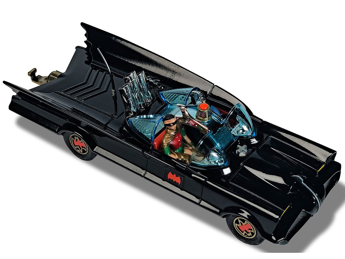 1966 Batmobile with Batman and Robin Figures "Batman" (1966-1968) Classic TV Series (#267 Reissue) Diecast Model Car by Corgi