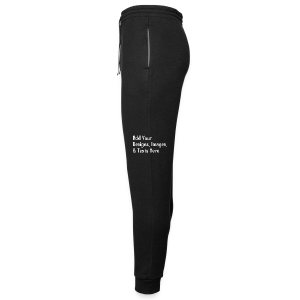 Customizable Unisex Joggers add your own photos, images, designs, quotes, texts and more