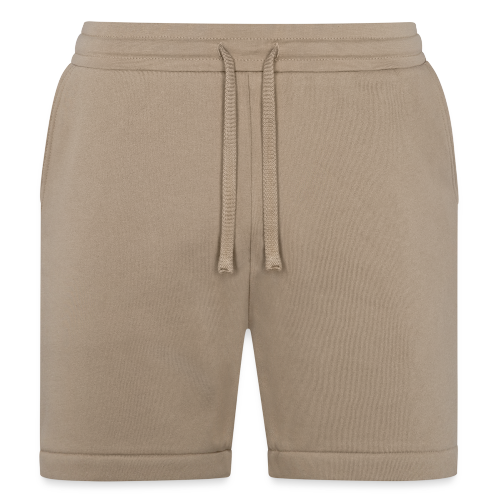 Customizable Bella + Canvas Unisex Shorts add your own photos, images, designs, quotes, texts and more - tan