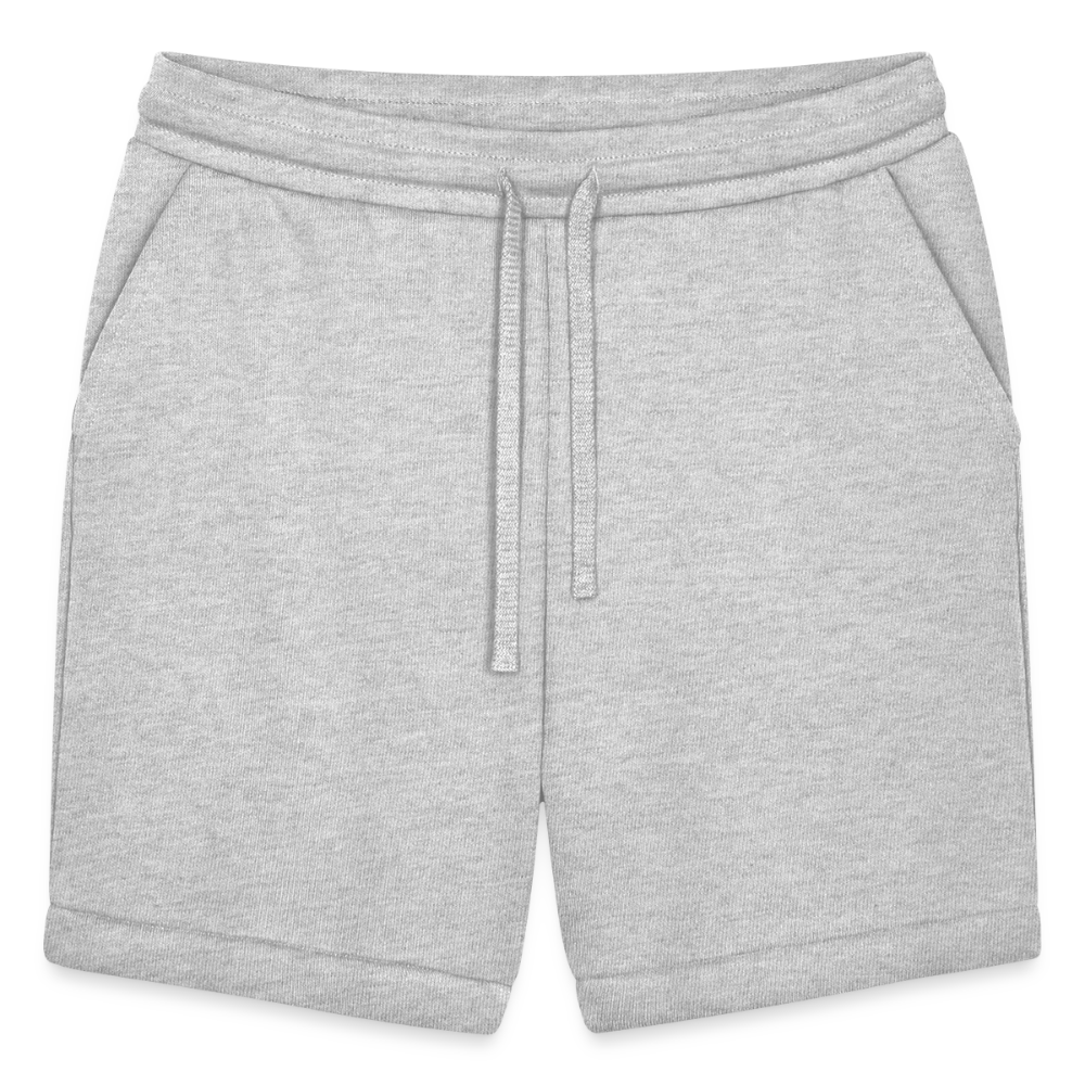Customizable Bella + Canvas Unisex Shorts add your own photos, images, designs, quotes, texts and more - heather gray