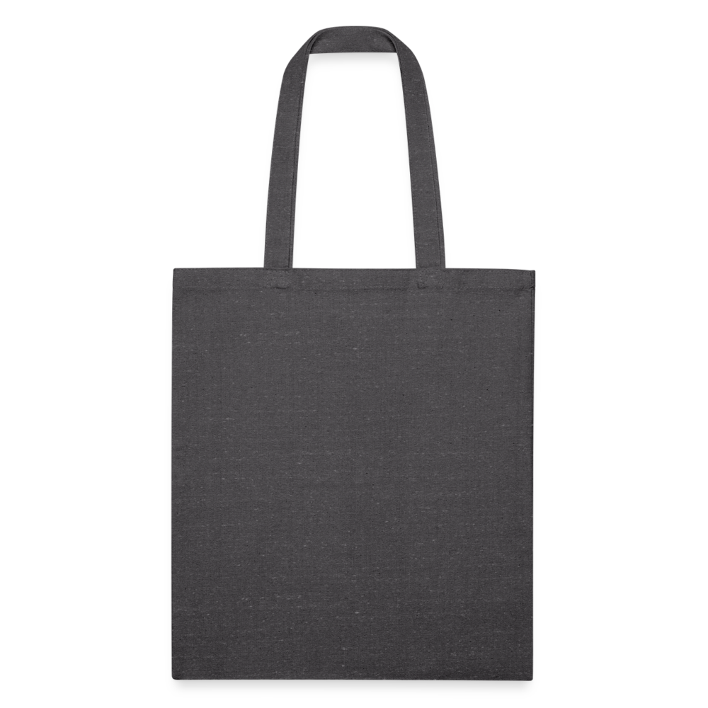 Customizable Recycled Tote Bag add your own photos, images, designs, quotes, texts and more - charcoal grey