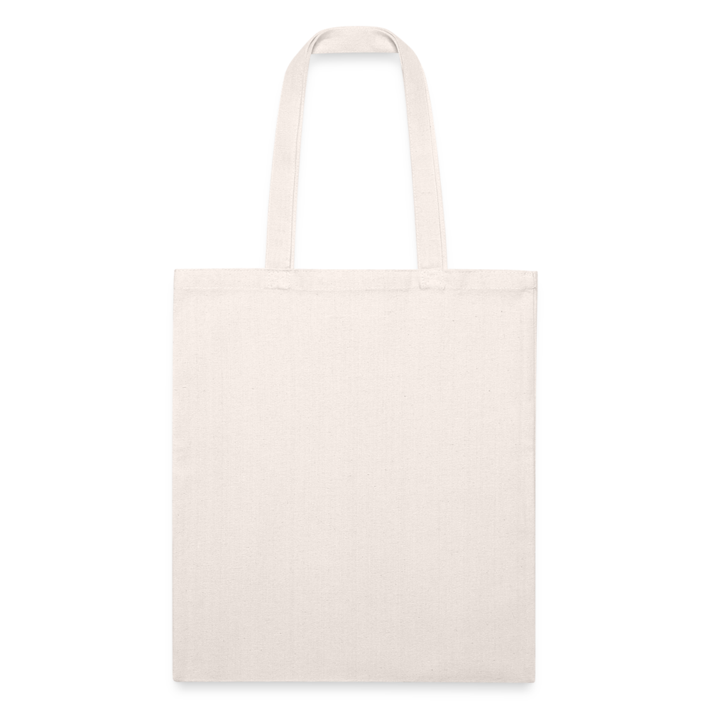 Customizable Recycled Tote Bag add your own photos, images, designs, quotes, texts and more - natural