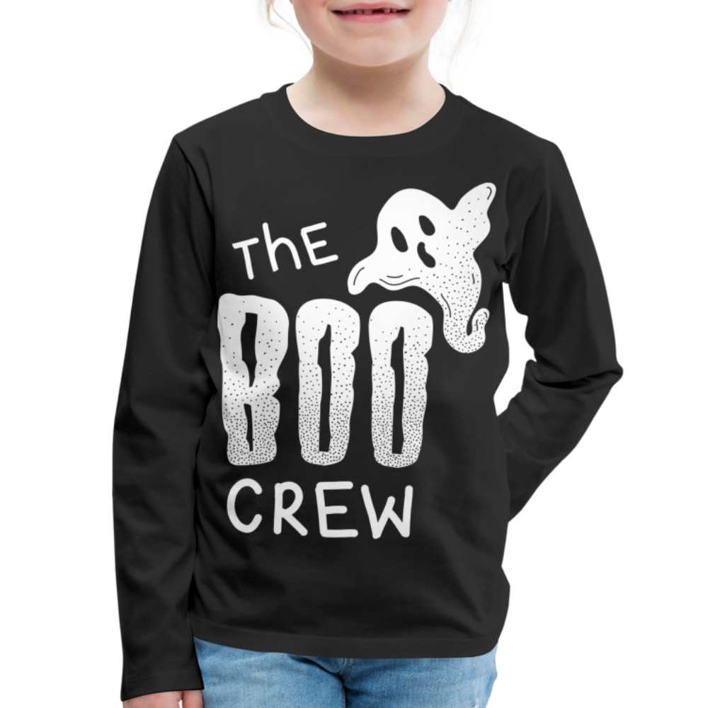 The Boo Crew Kids' Premium Long Sleeve T-Shirt - black