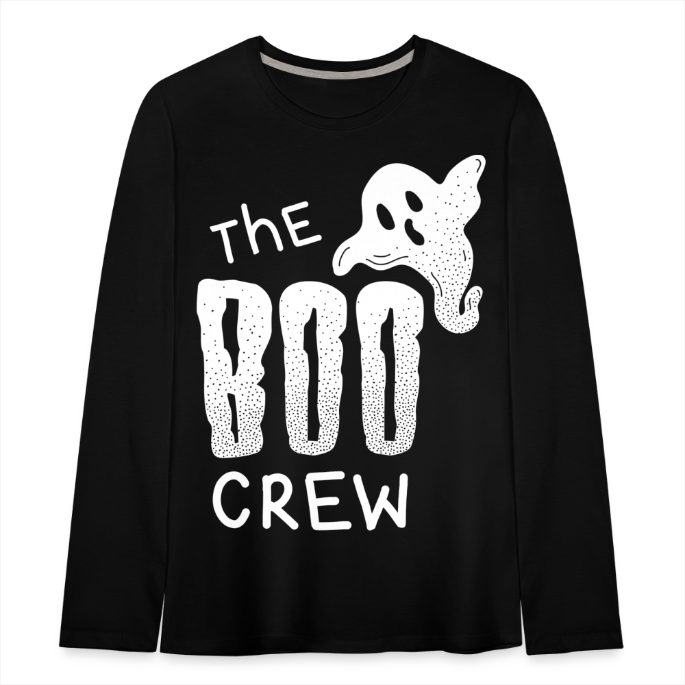 The Boo Crew Kids' Premium Long Sleeve T-Shirt - black