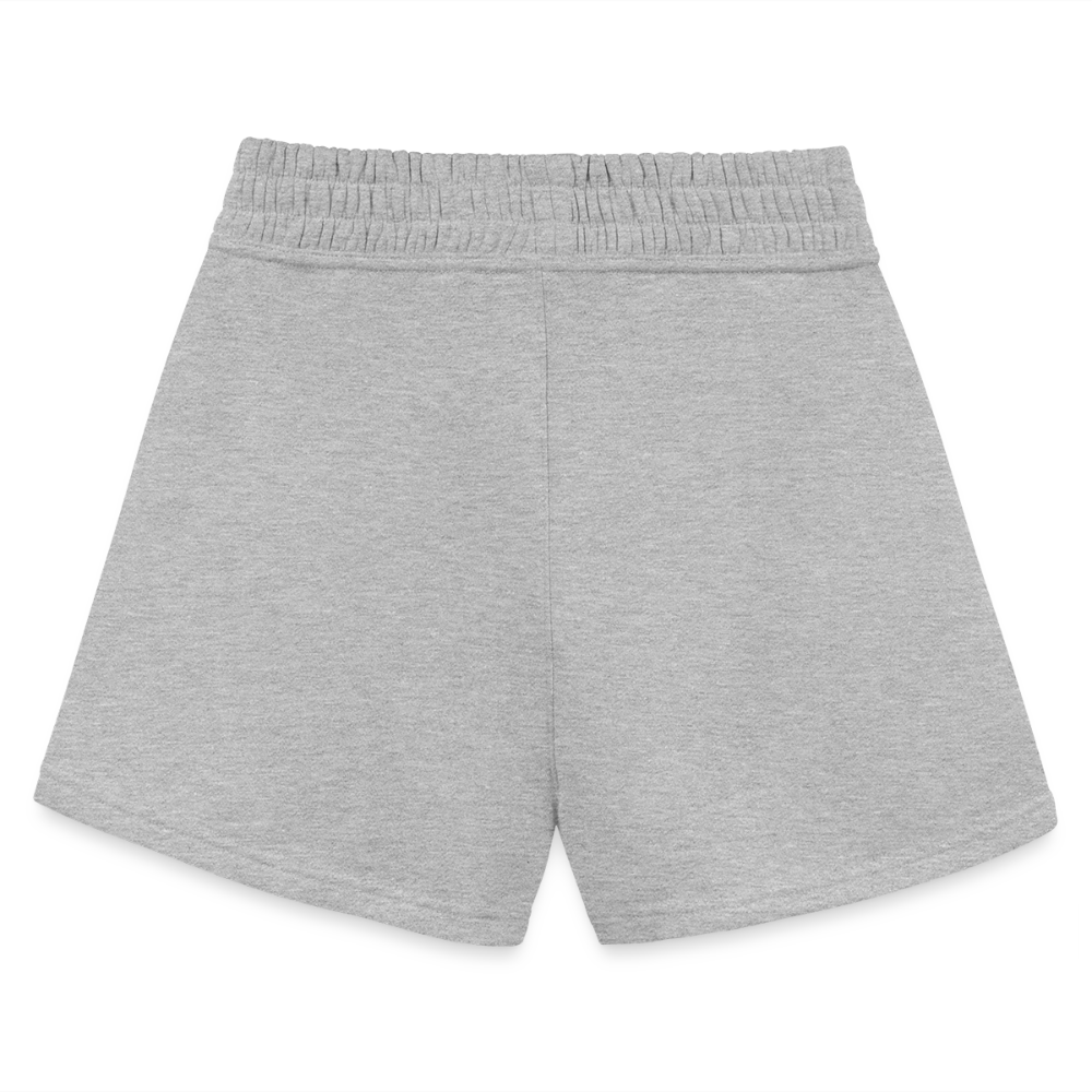Customizable Women's Jogger Short add your own photos, images, designs, quotes, texts and more - heather gray