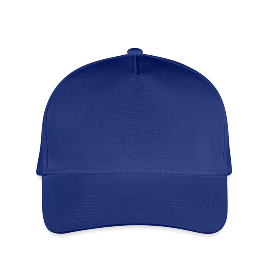 Customizable Kid's Baseball Cap add your own photos, images, designs, quotes, texts and more - royal blue
