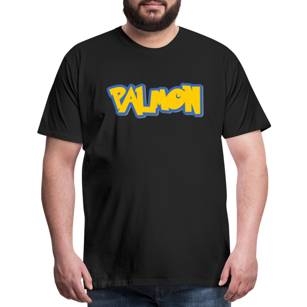 PALMON Videogame Gift for Gamers & PC players Men's Premium T-Shirt - black
