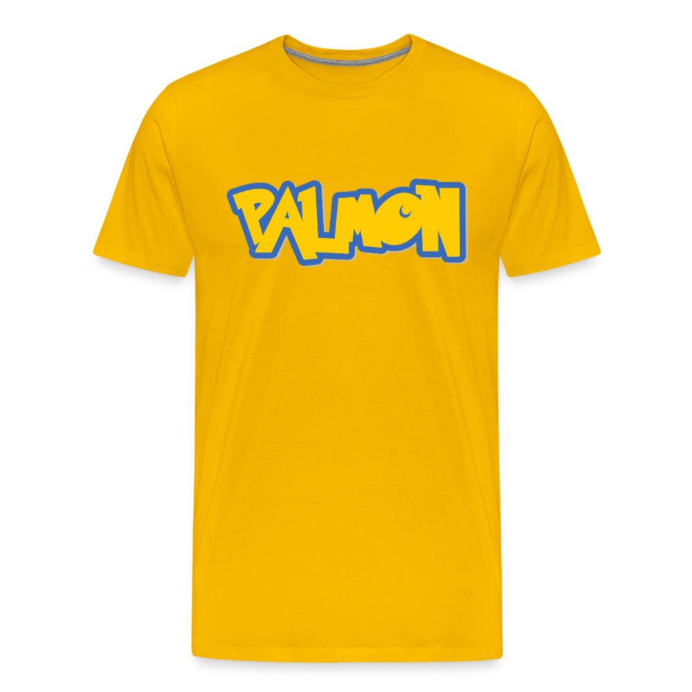 PALMON Videogame Gift for Gamers & PC players Men's Premium T-Shirt - sun yellow
