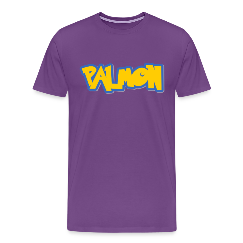 PALMON Videogame Gift for Gamers & PC players Men's Premium T-Shirt - purple