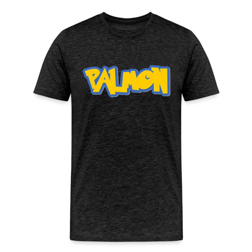 PALMON Videogame Gift for Gamers & PC players Men's Premium T-Shirt - charcoal grey