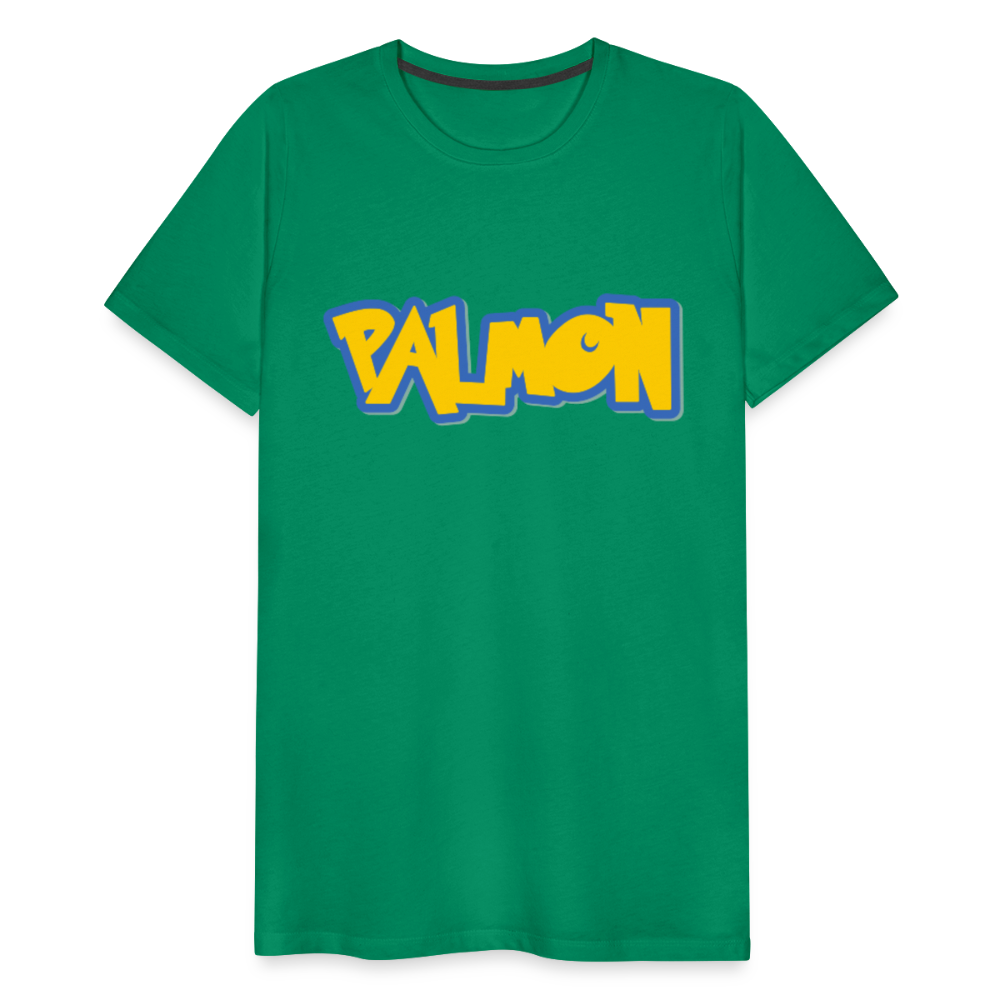 PALMON Videogame Gift for Gamers & PC players Men's Premium T-Shirt - kelly green
