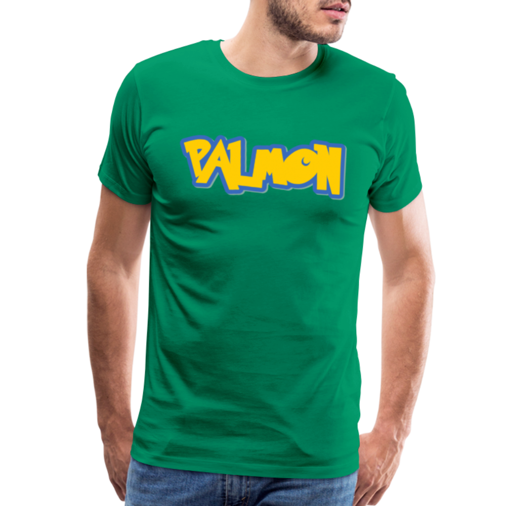 PALMON Videogame Gift for Gamers & PC players Men's Premium T-Shirt - kelly green