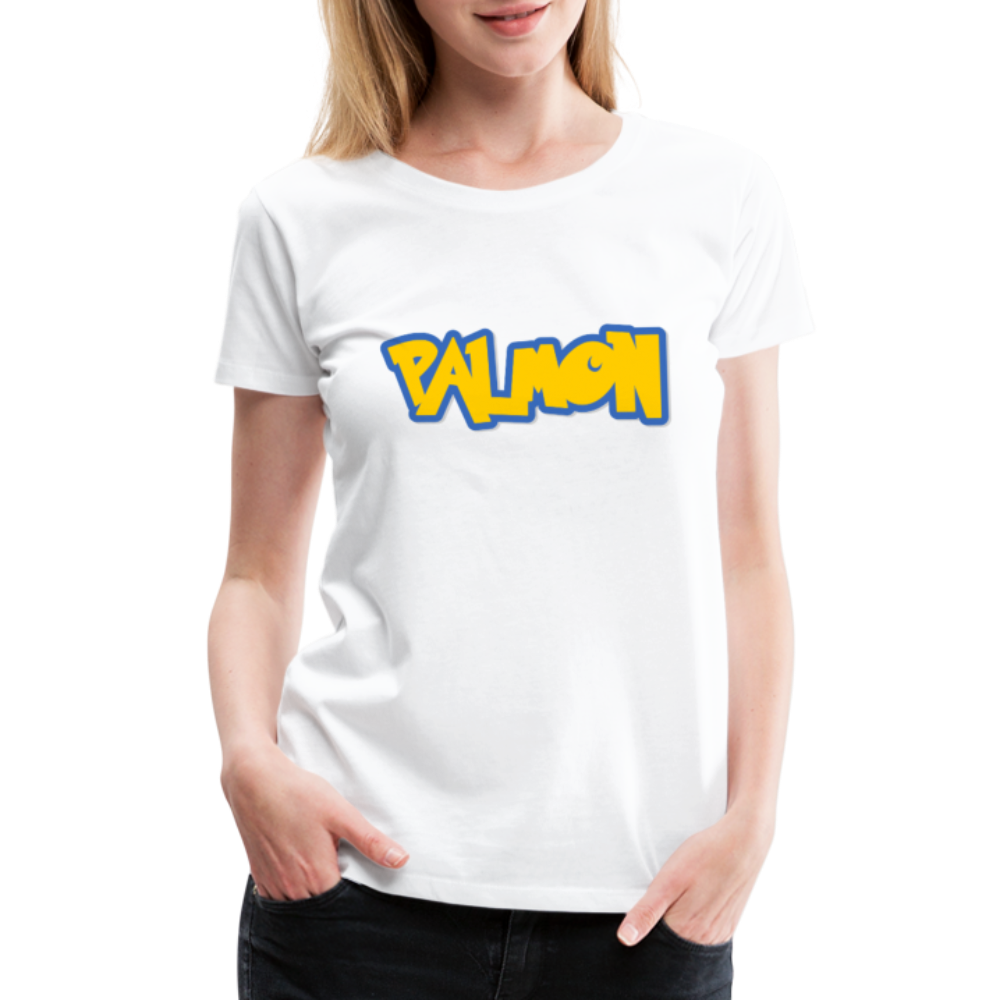 PALMON Videogame Gift for Gamers & PC players Women’s Premium T-Shirt - white