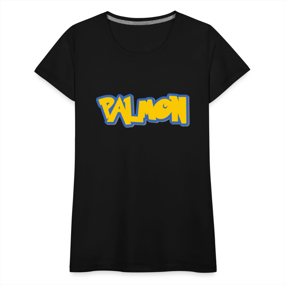 PALMON Videogame Gift for Gamers & PC players Women’s Premium T-Shirt - black