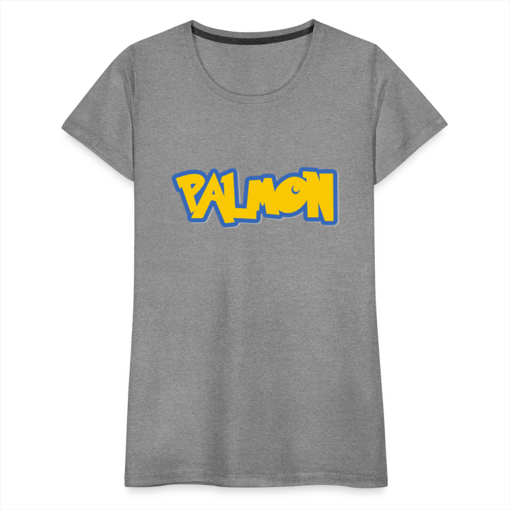 PALMON Videogame Gift for Gamers & PC players Women’s Premium T-Shirt - heather gray