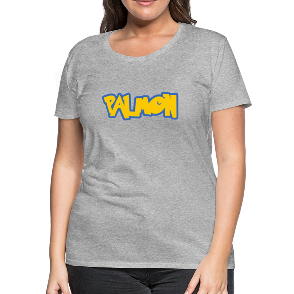 PALMON Videogame Gift for Gamers & PC players Women’s Premium T-Shirt - heather gray