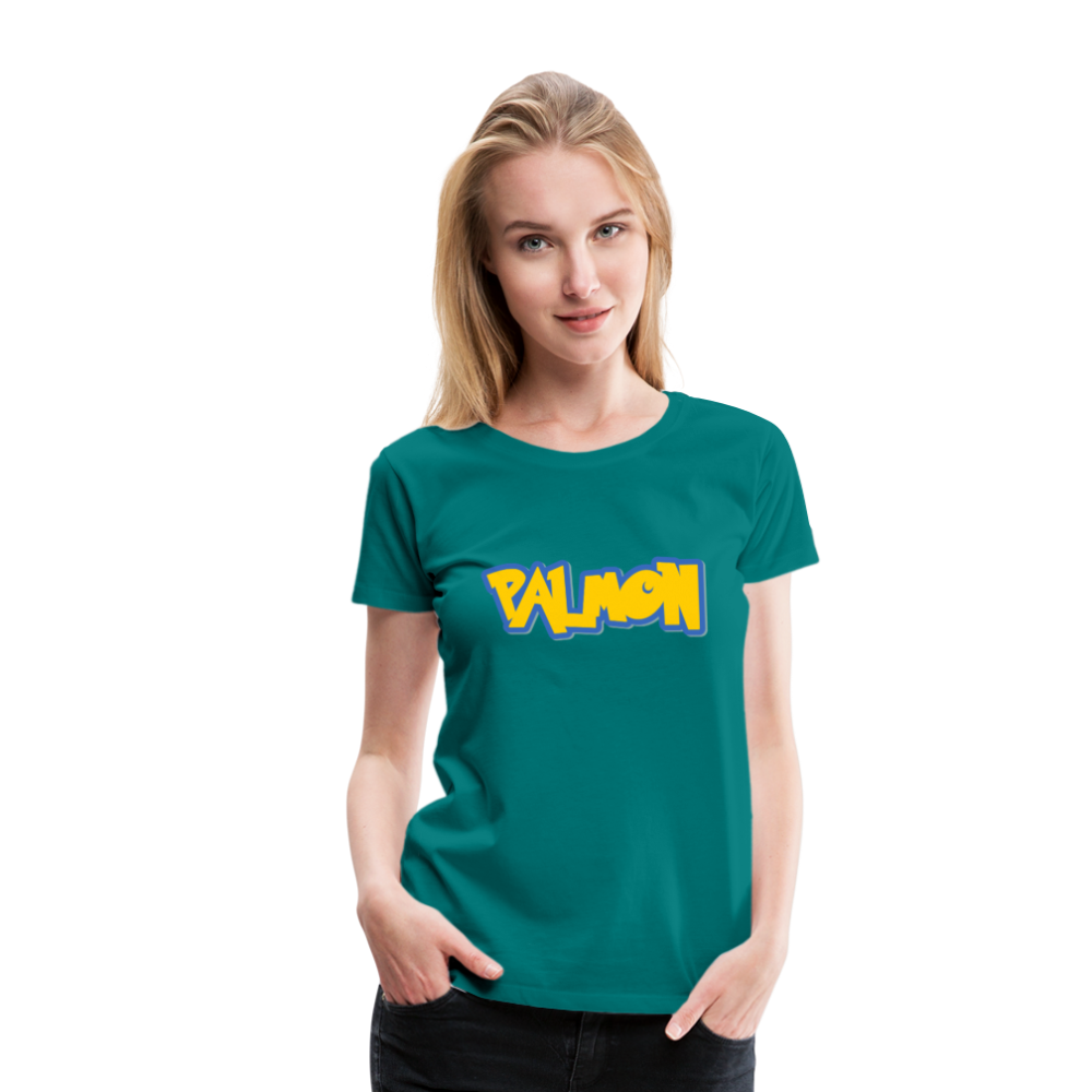 PALMON Videogame Gift for Gamers & PC players Women’s Premium T-Shirt - teal