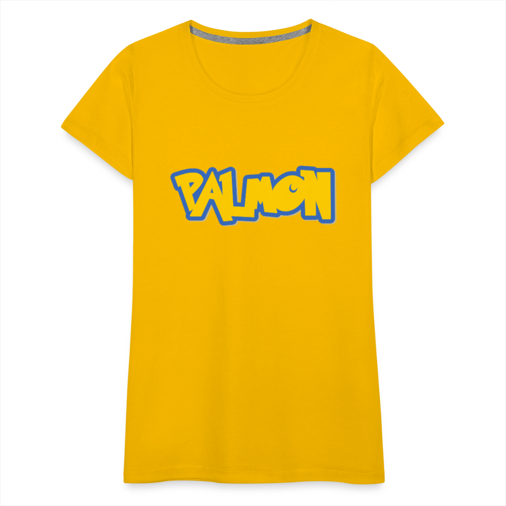 PALMON Videogame Gift for Gamers & PC players Women’s Premium T-Shirt - sun yellow