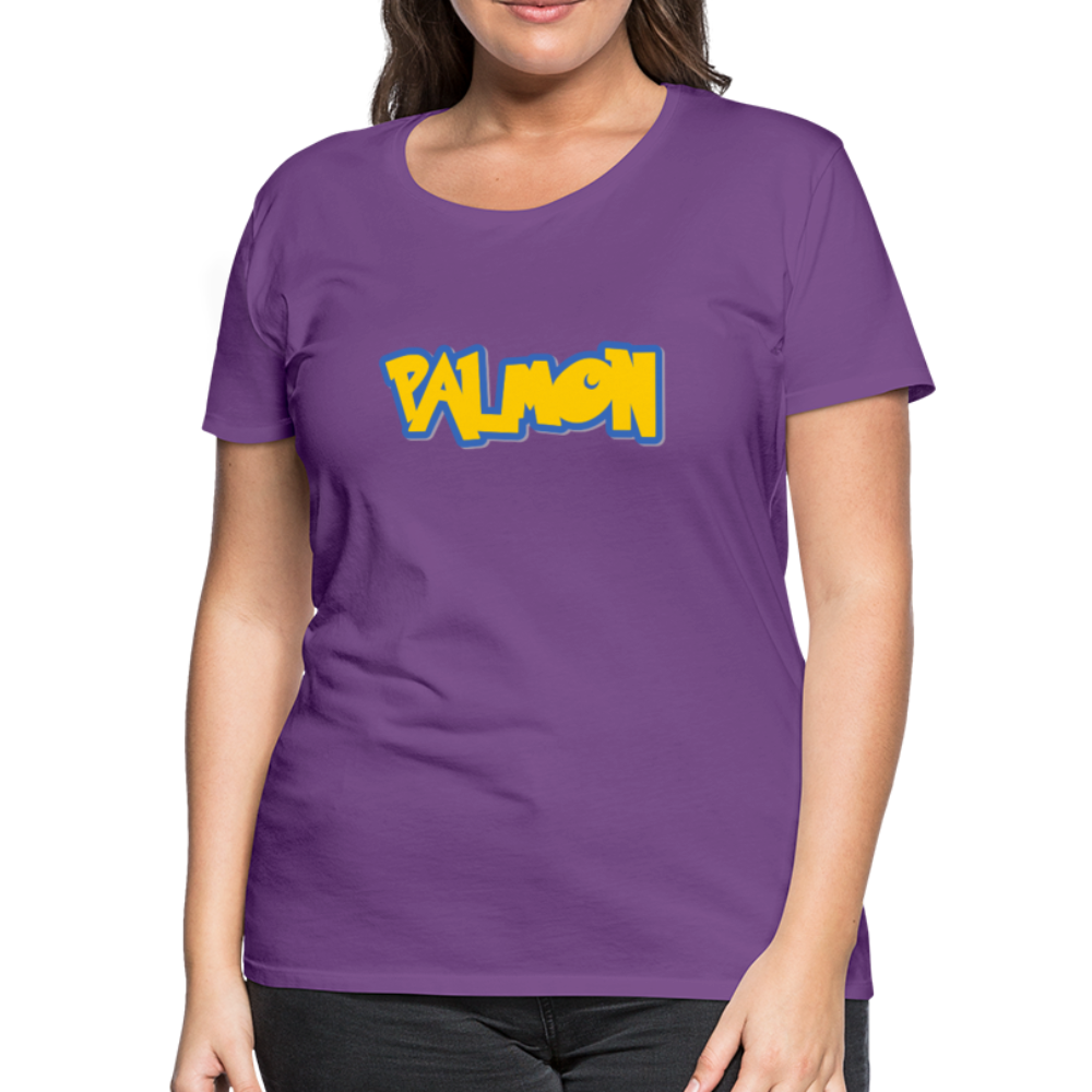 PALMON Videogame Gift for Gamers & PC players Women’s Premium T-Shirt - purple
