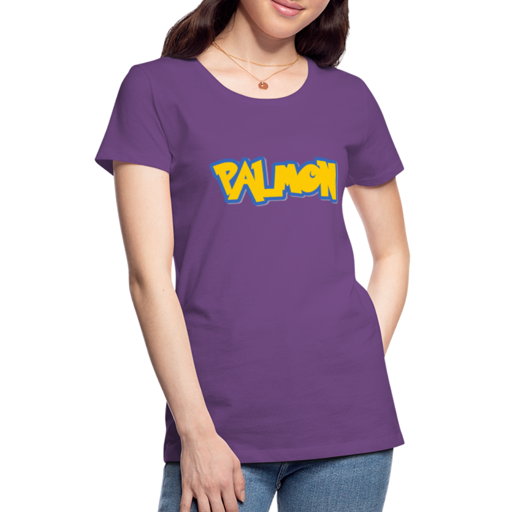 PALMON Videogame Gift for Gamers & PC players Women’s Premium T-Shirt - purple