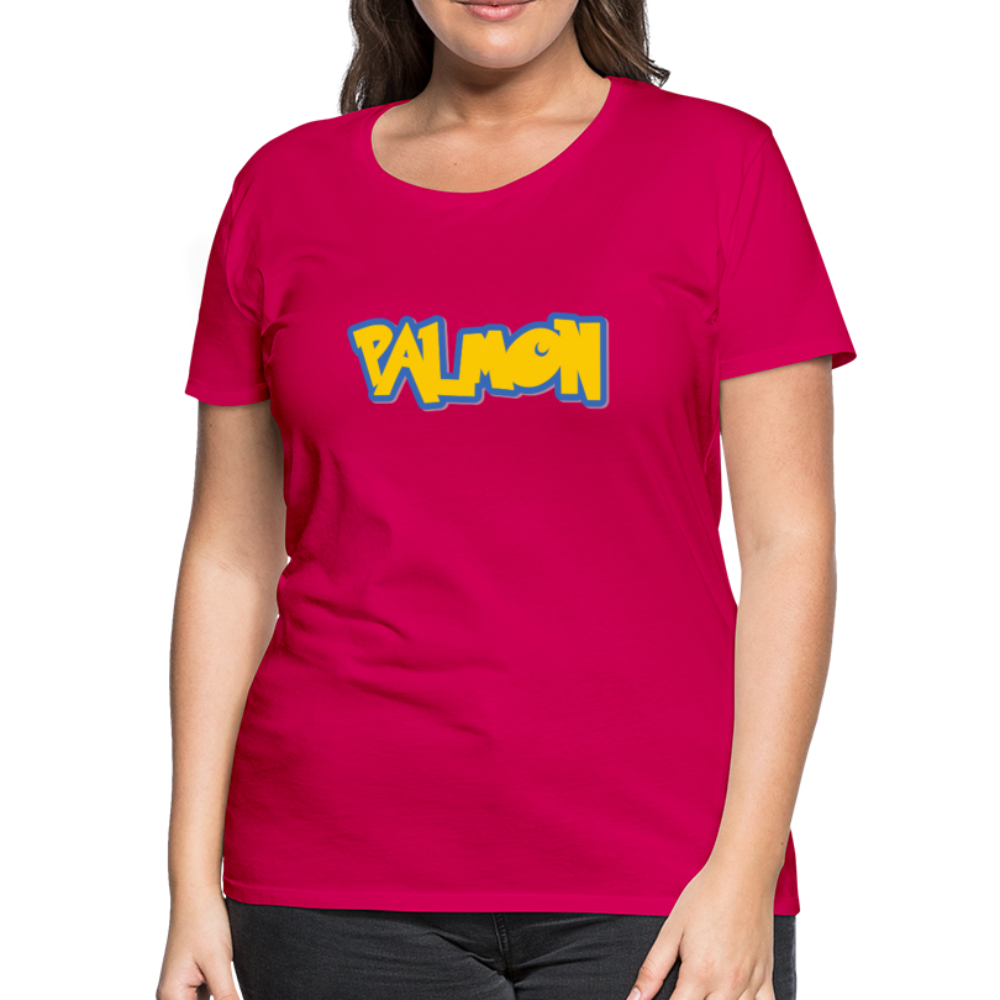 PALMON Videogame Gift for Gamers & PC players Women’s Premium T-Shirt - dark pink