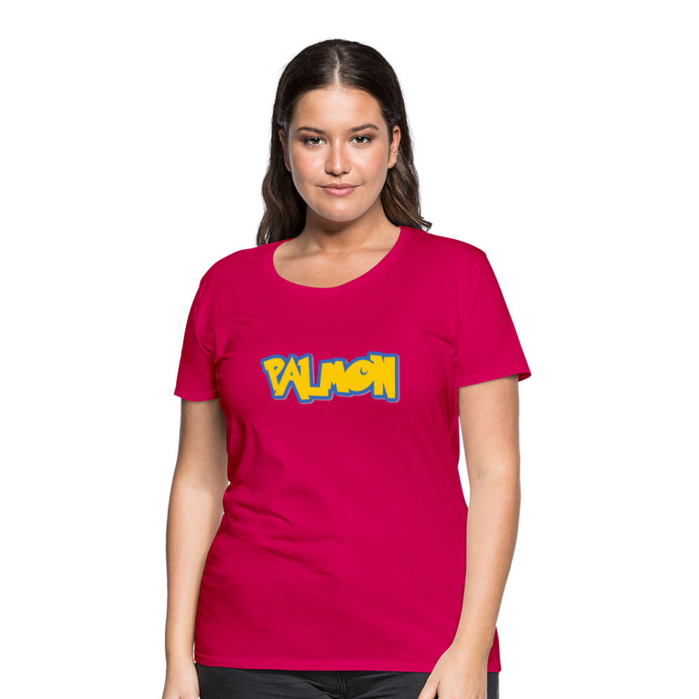 PALMON Videogame Gift for Gamers & PC players Women’s Premium T-Shirt - dark pink