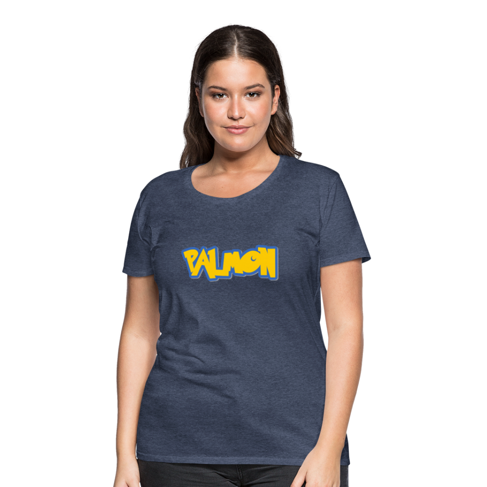 PALMON Videogame Gift for Gamers & PC players Women’s Premium T-Shirt - heather blue