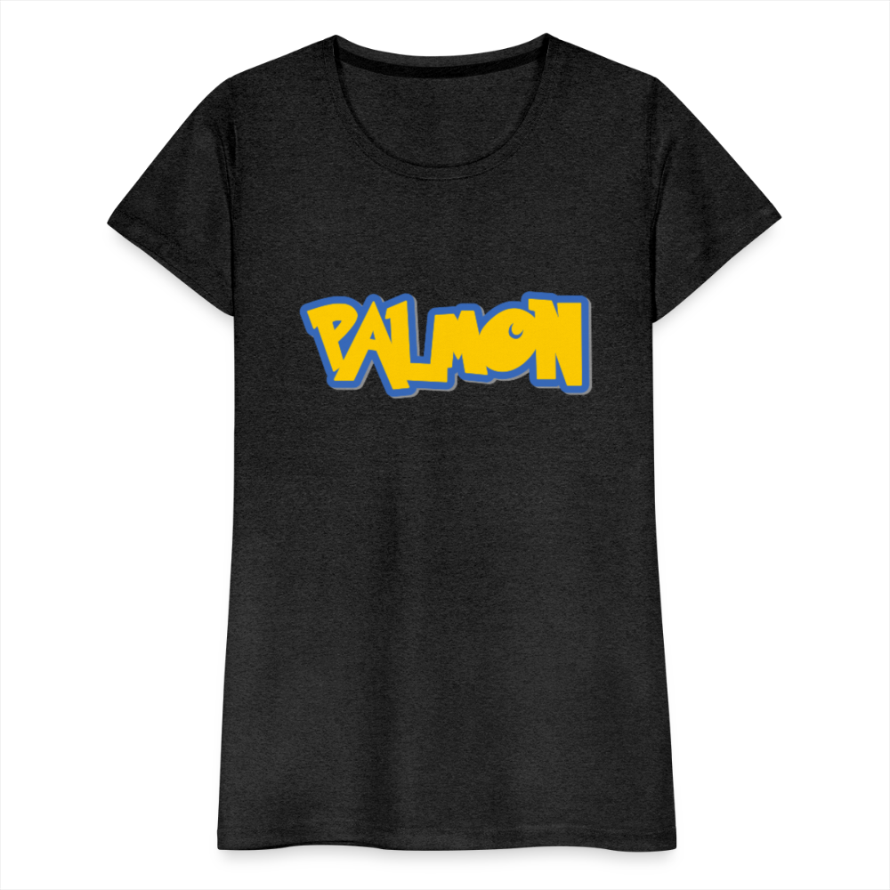 PALMON Videogame Gift for Gamers & PC players Women’s Premium T-Shirt - charcoal grey