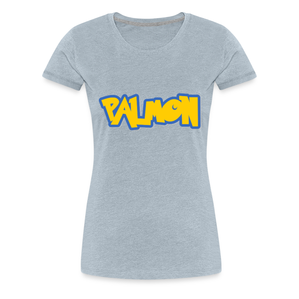 PALMON Videogame Gift for Gamers & PC players Women’s Premium T-Shirt - heather ice blue
