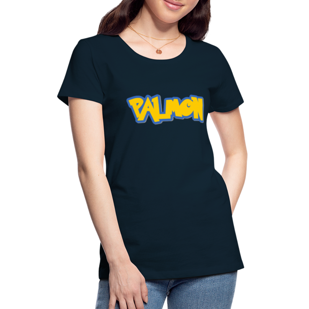 PALMON Videogame Gift for Gamers & PC players Women’s Premium T-Shirt - deep navy