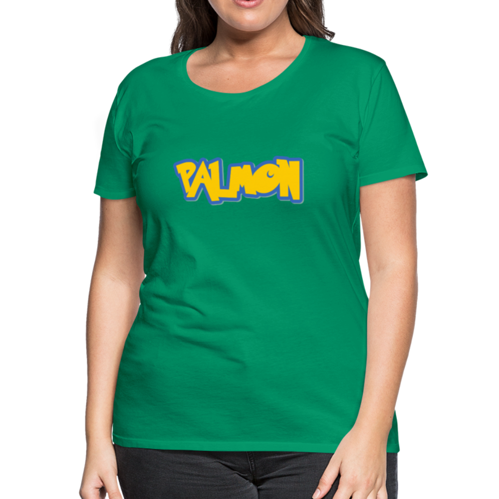 PALMON Videogame Gift for Gamers & PC players Women’s Premium T-Shirt - kelly green