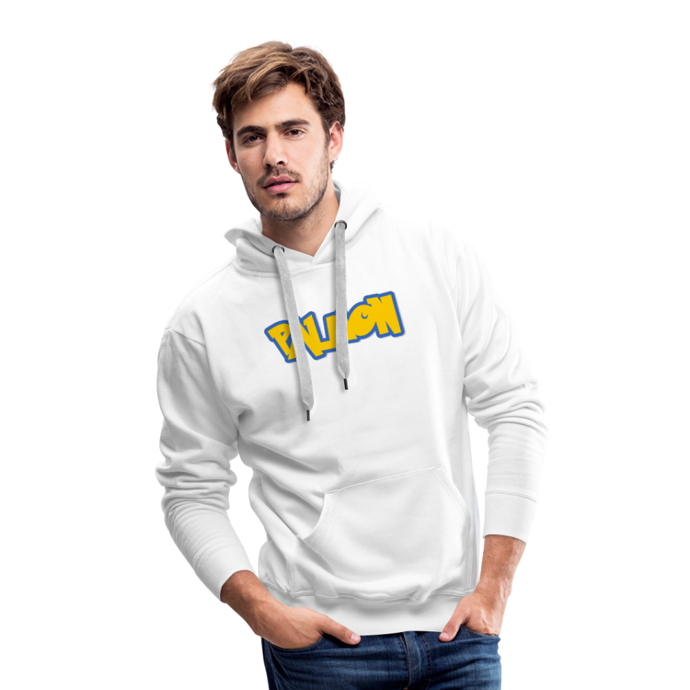 PALMON Videogame Gift for Gamers & PC players Men’s Premium Hoodie - white