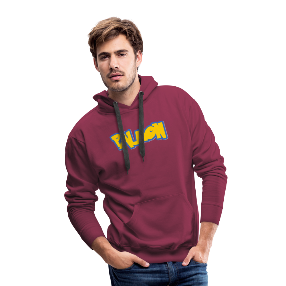 PALMON Videogame Gift for Gamers & PC players Men’s Premium Hoodie - burgundy