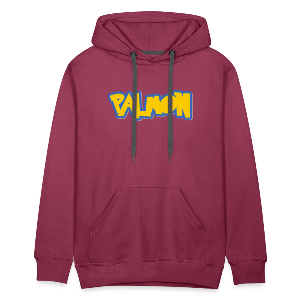 PALMON Videogame Gift for Gamers & PC players Men’s Premium Hoodie - burgundy