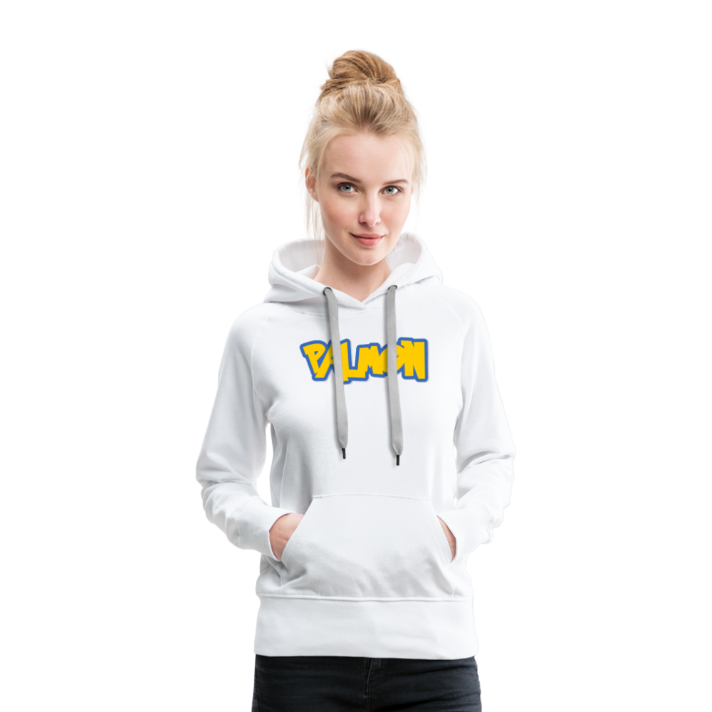PALMON Videogame Gift for Gamers & PC players Women’s Premium Hoodie - white