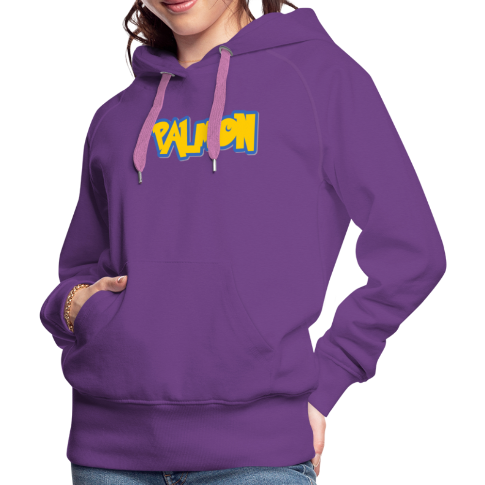 PALMON Videogame Gift for Gamers & PC players Women’s Premium Hoodie - purple 
