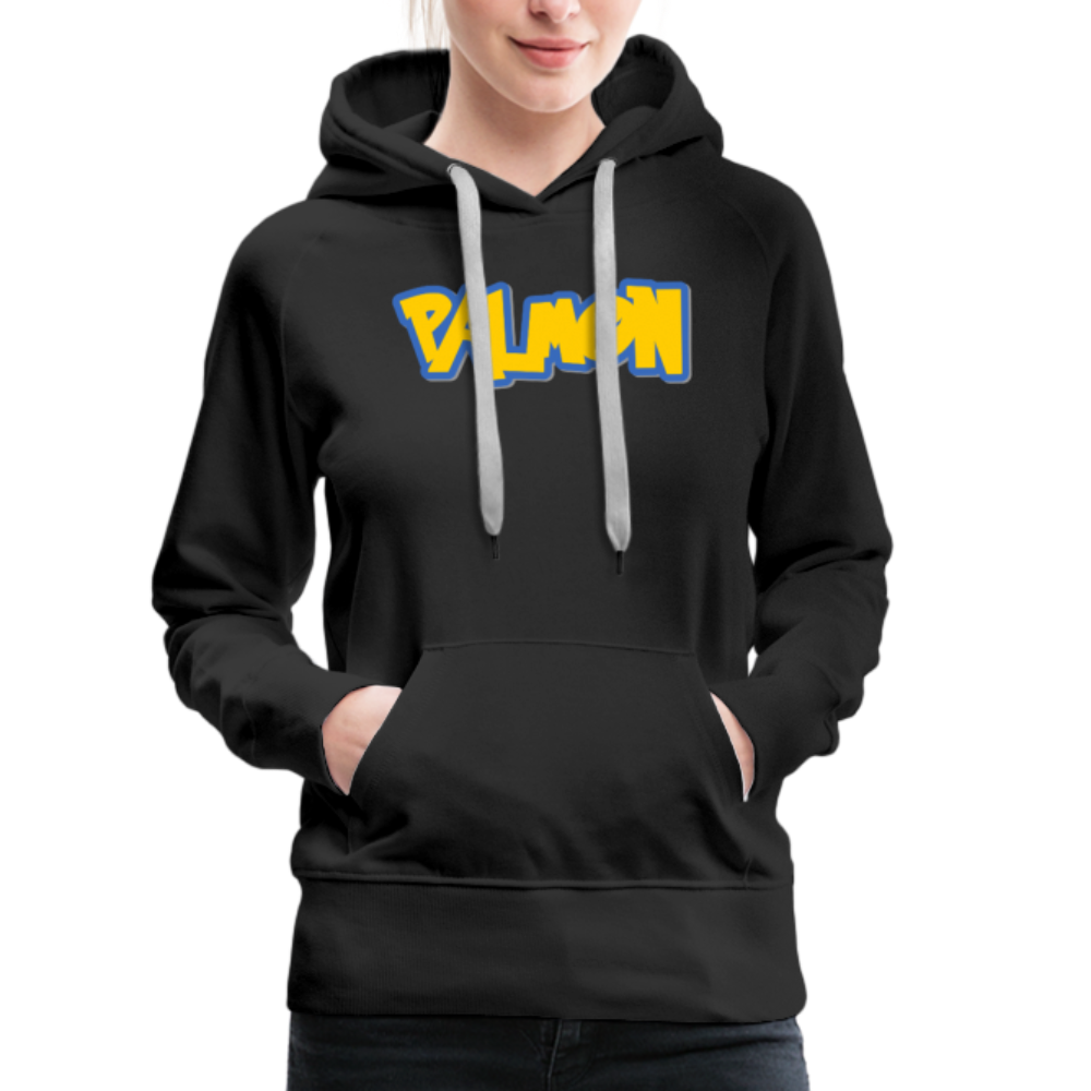 PALMON Videogame Gift for Gamers & PC players Women’s Premium Hoodie - black