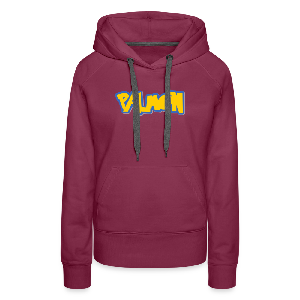 PALMON Videogame Gift for Gamers & PC players Women’s Premium Hoodie - burgundy