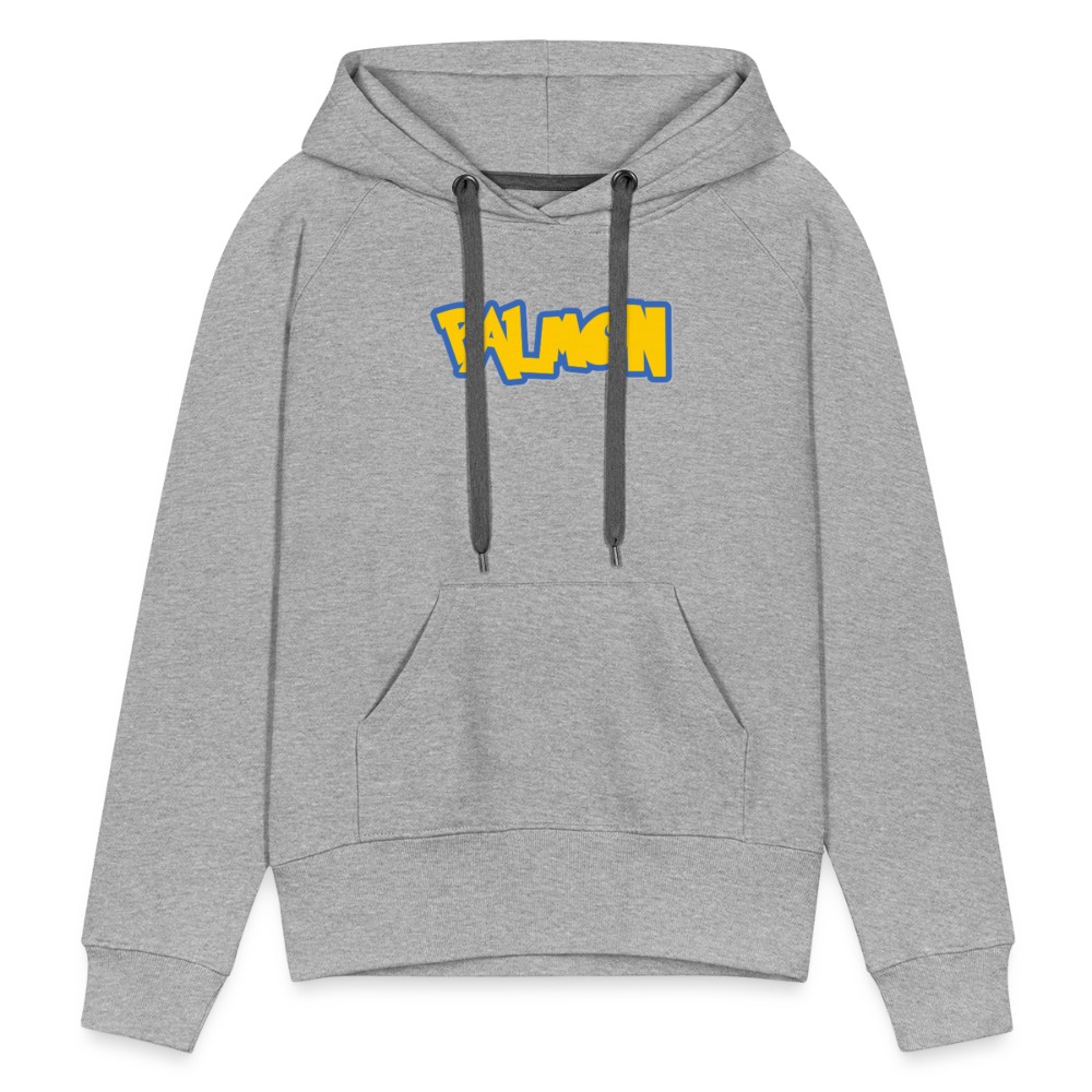 PALMON Videogame Gift for Gamers & PC players Women’s Premium Hoodie - heather grey