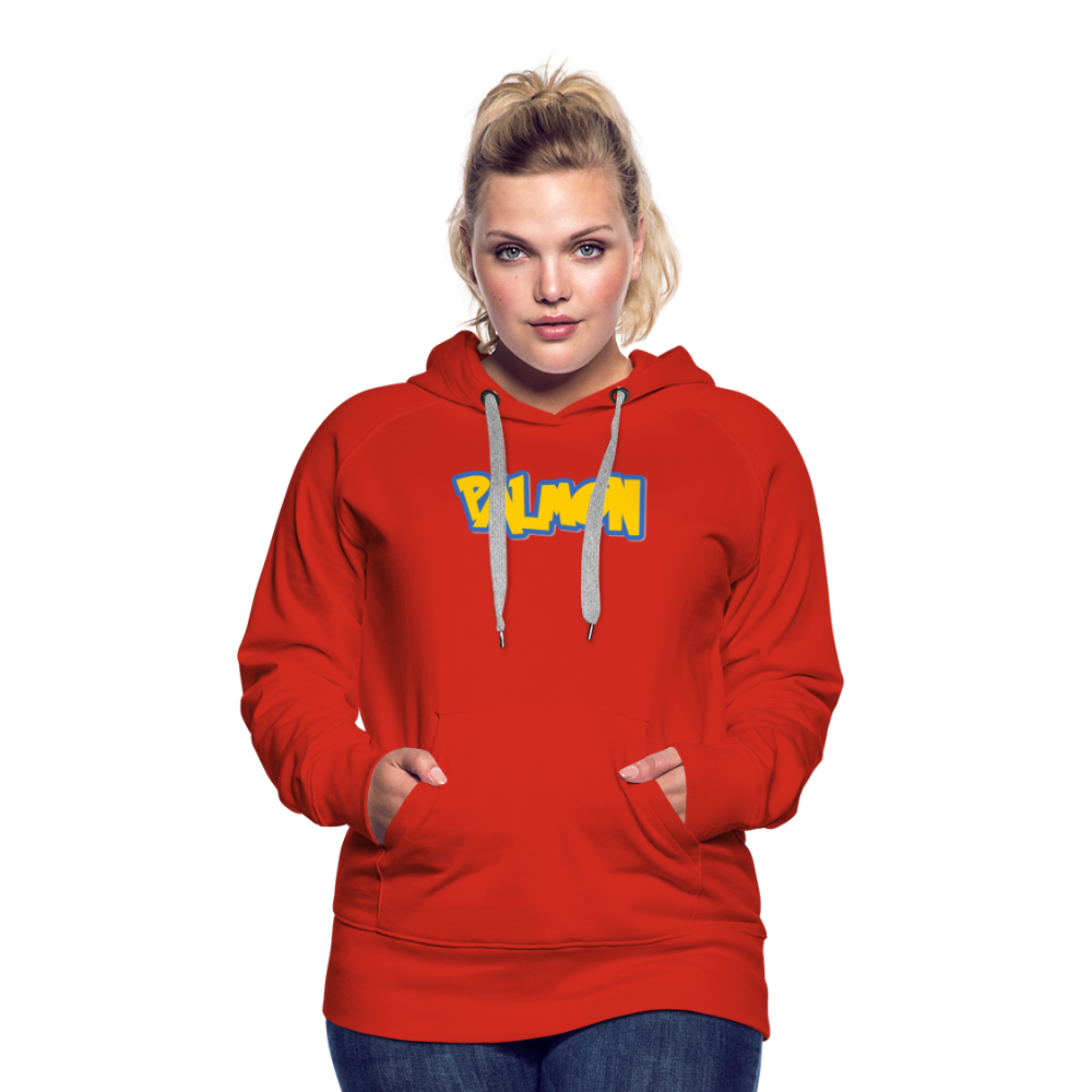 PALMON Videogame Gift for Gamers & PC players Women’s Premium Hoodie - red