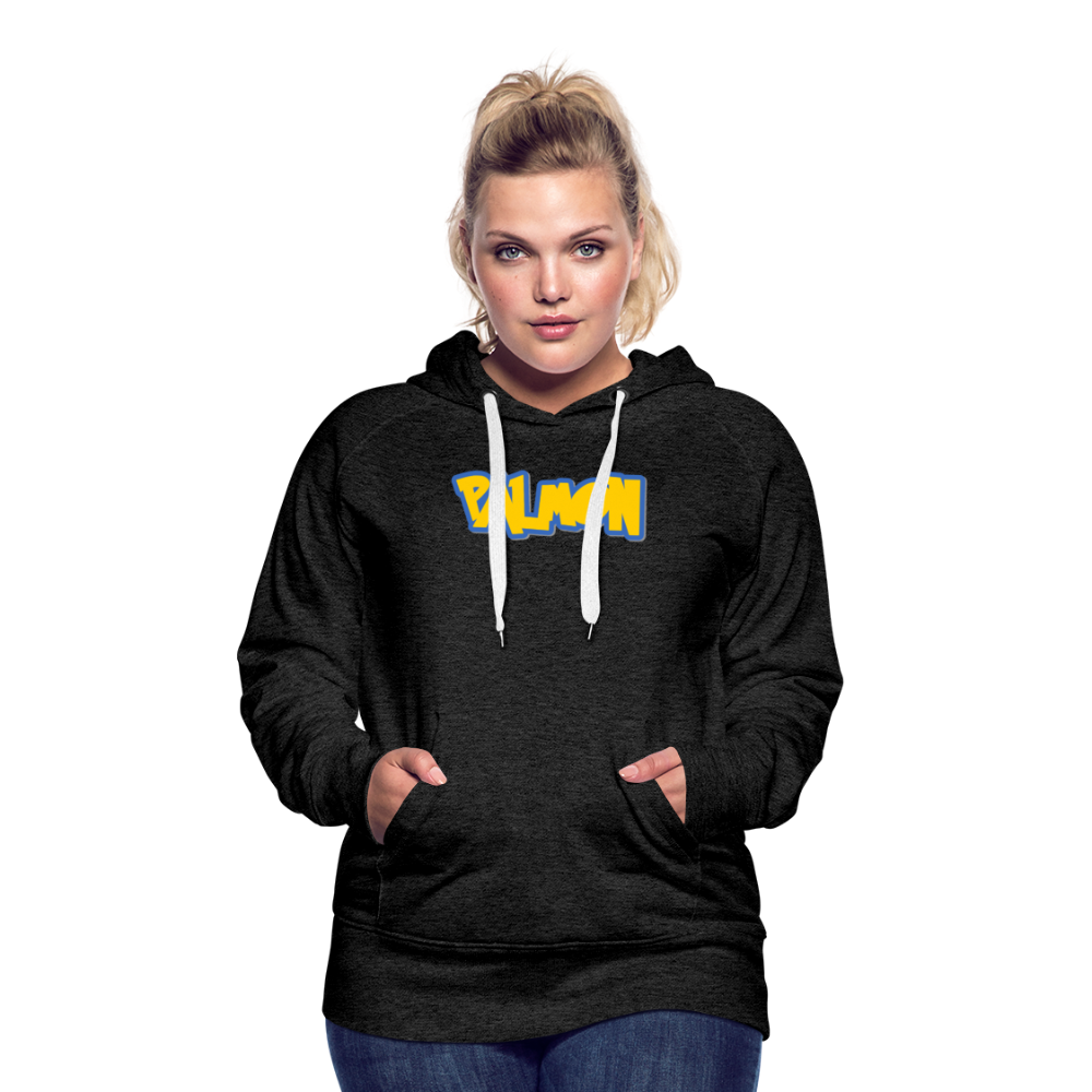 PALMON Videogame Gift for Gamers & PC players Women’s Premium Hoodie - charcoal grey