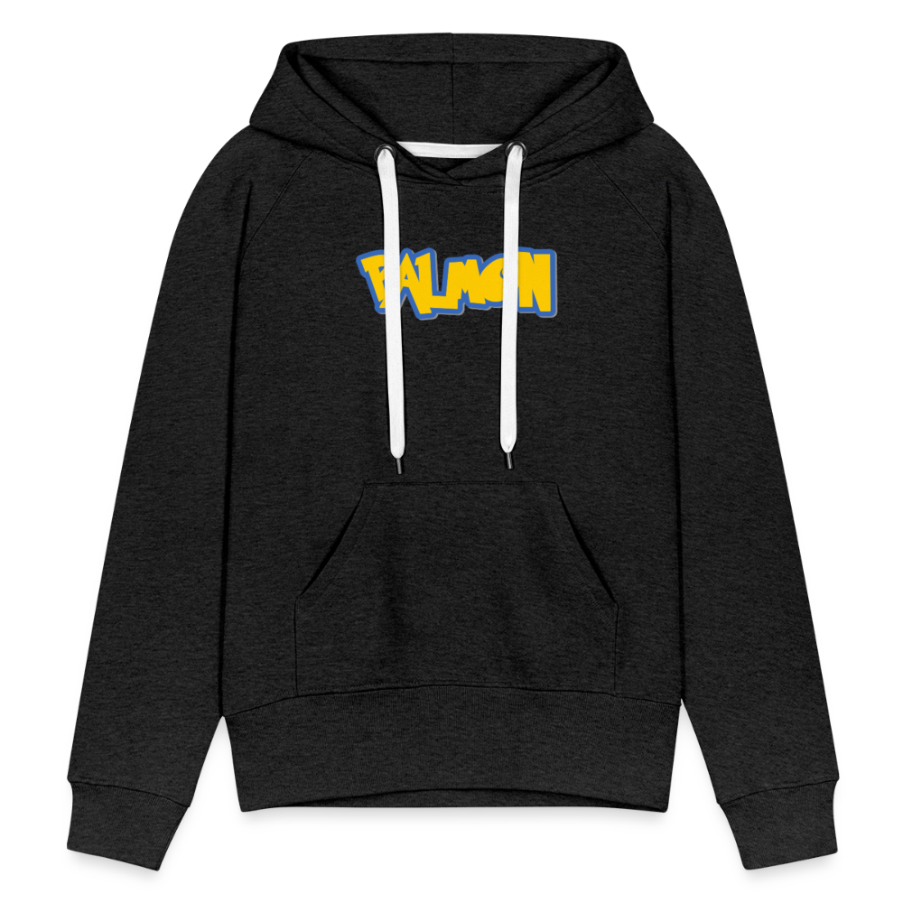 PALMON Videogame Gift for Gamers & PC players Women’s Premium Hoodie - charcoal grey