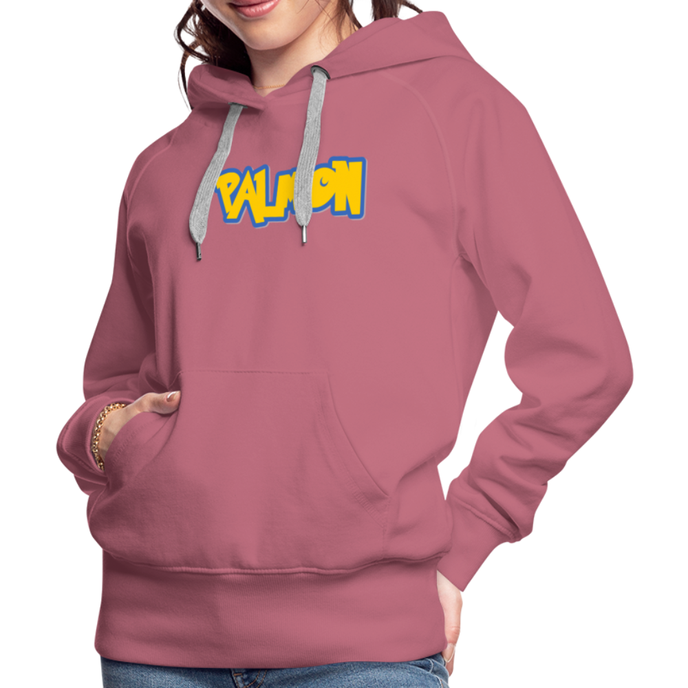 PALMON Videogame Gift for Gamers & PC players Women’s Premium Hoodie - mauve