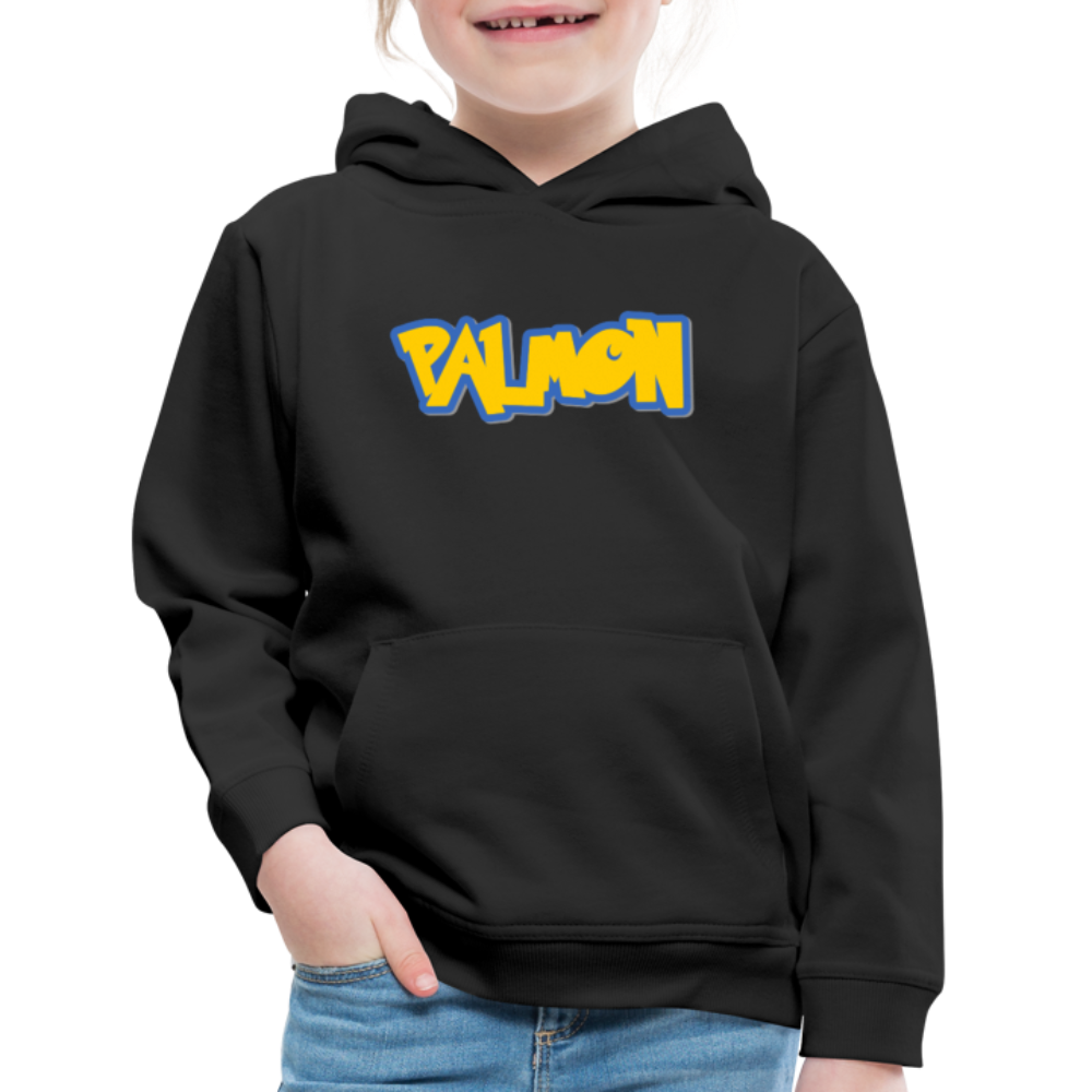 PALMON Videogame Gift for Gamers & PC players Kids‘ Premium Hoodie - black
