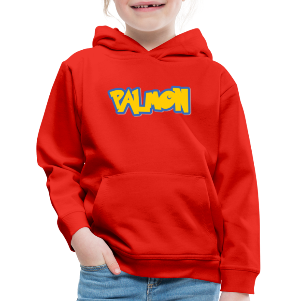 PALMON Videogame Gift for Gamers & PC players Kids‘ Premium Hoodie - red