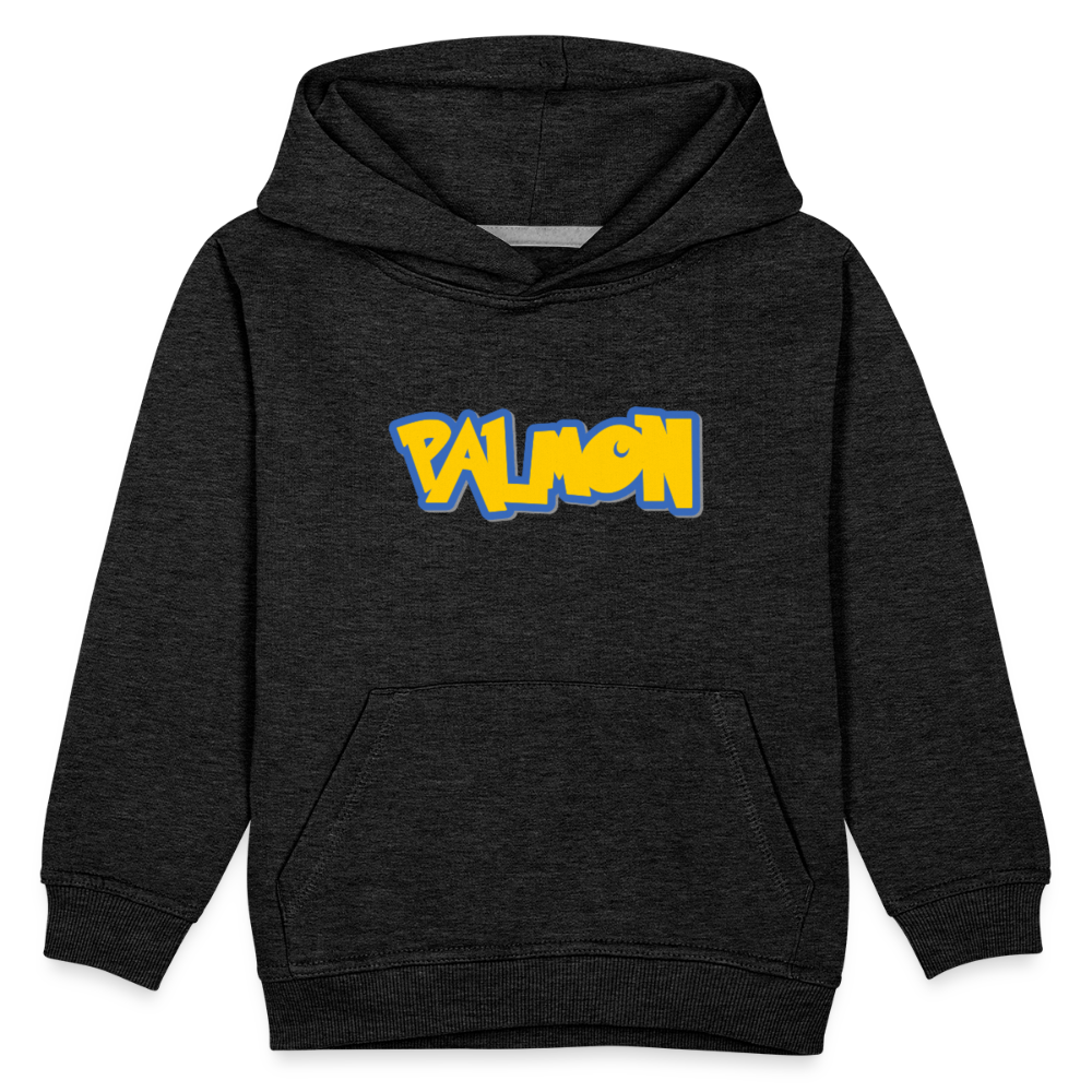 PALMON Videogame Gift for Gamers & PC players Kids‘ Premium Hoodie - charcoal grey